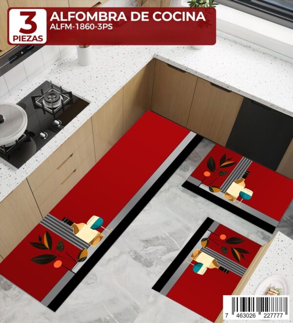 Set de 3 alfombras multiuso - Imagen 2