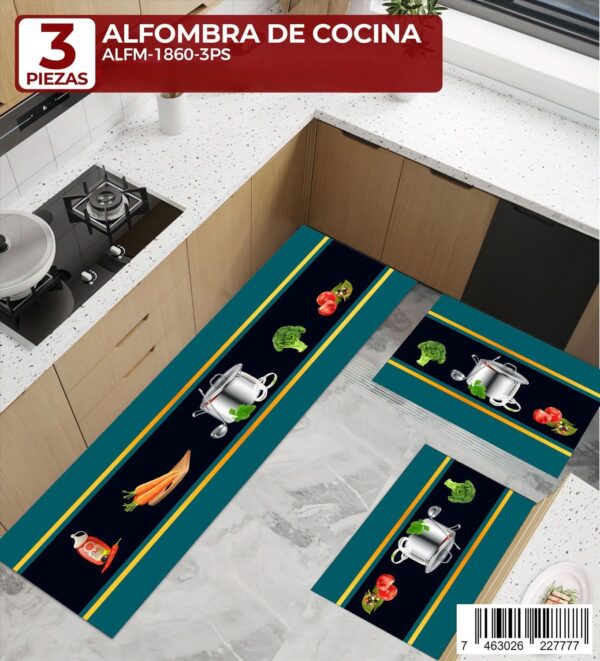 Set de 3 alfombras multiuso - Imagen 4
