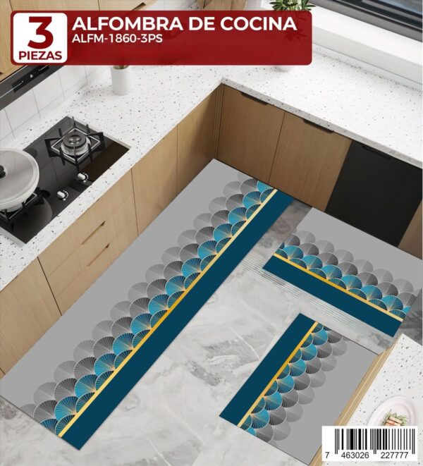 Set de 3 alfombras multiuso - Imagen 5