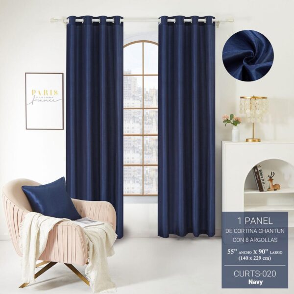 Cortina chantun navy