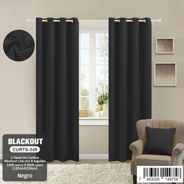 Cortina blackout liso - Imagen 16