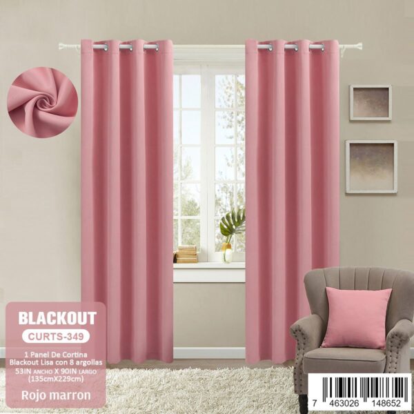 Cortina blackout liso - Imagen 18