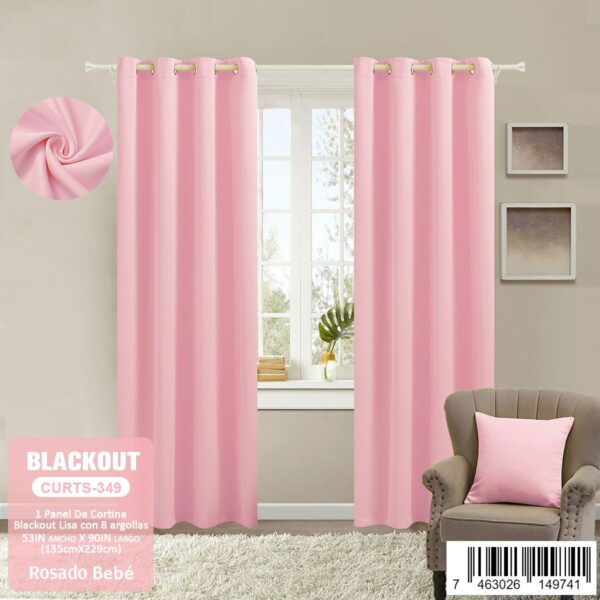 Cortina blackout liso - Imagen 19