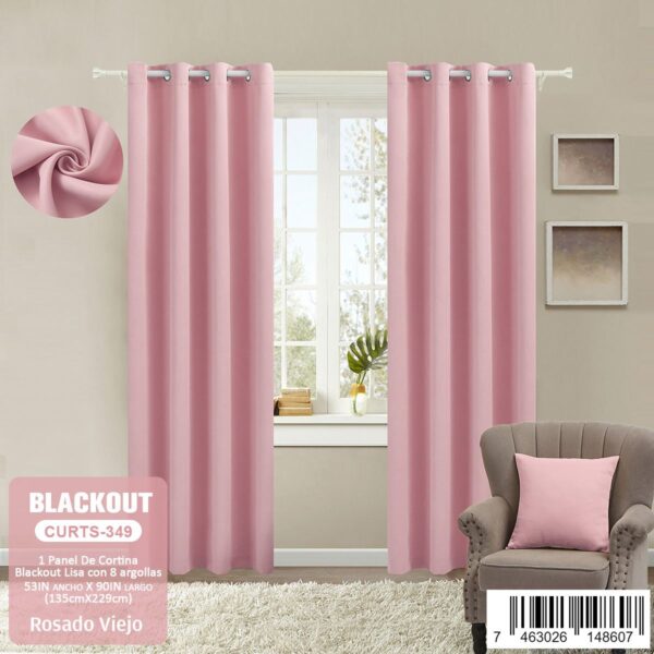 Cortina blackout liso - Imagen 20