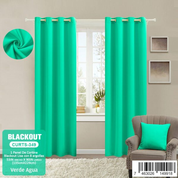 Cortina blackout liso - Imagen 13