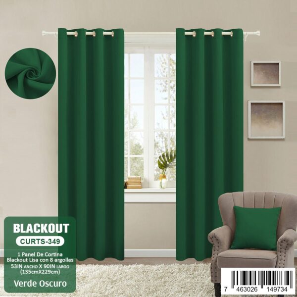 Cortina blackout liso - Imagen 15