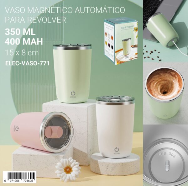 Vaso mezclador magnético