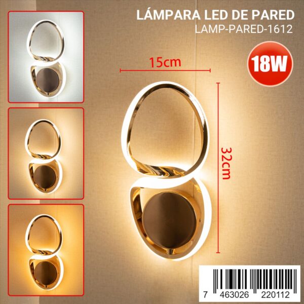 Lámpara moderna de pared