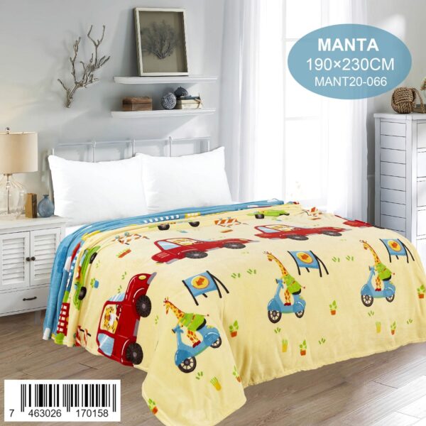 Manta estampada Queen/Full Size - Imagen 6