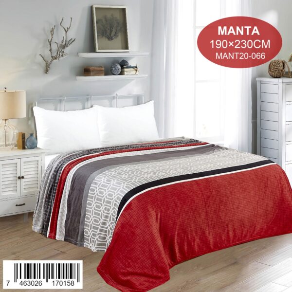Manta estampada Queen/Full Size - Imagen 2