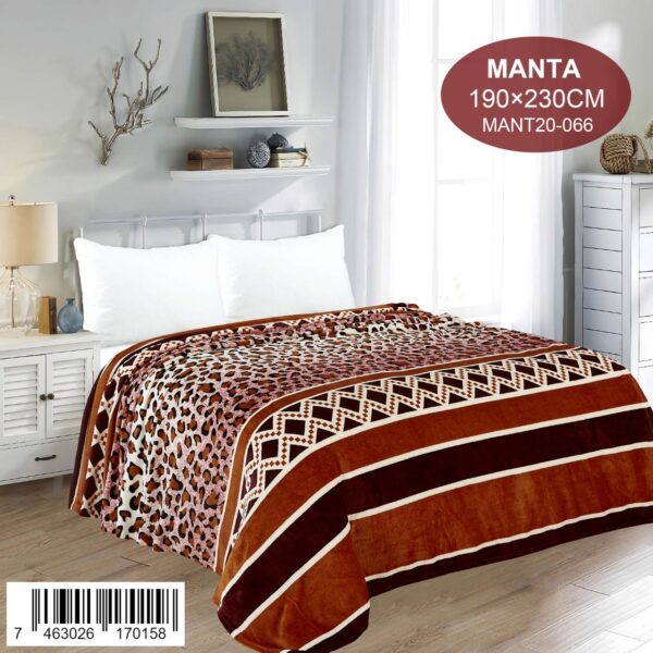 Manta estampada Queen/Full Size - Imagen 4