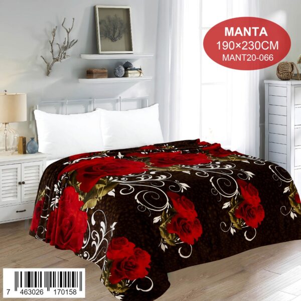 Manta estampada Queen/Full Size - Imagen 9