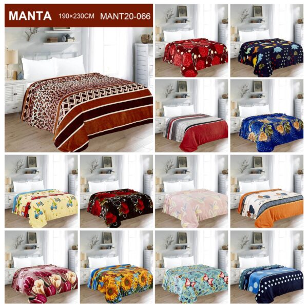 Manta estampada Queen/Full Size - Imagen 14