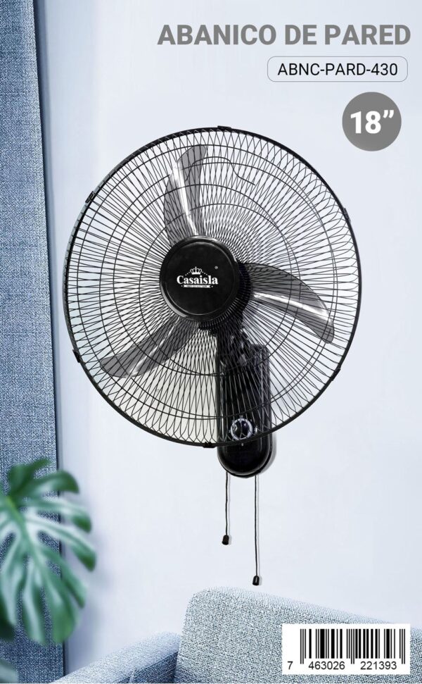 Abanico de pared