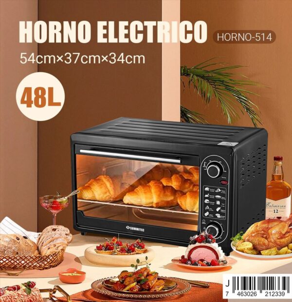 Horno eléctrico 48L