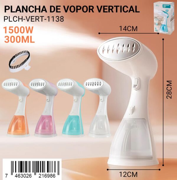 Plancha de vapor vertical