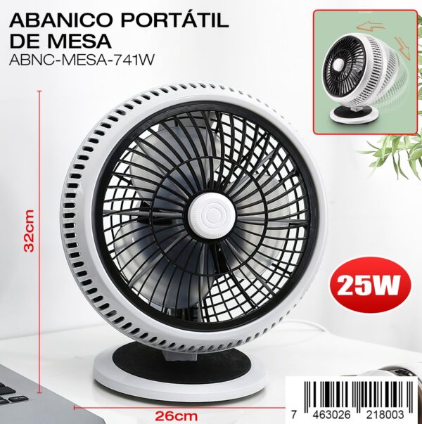 Abanico portátil de mesa