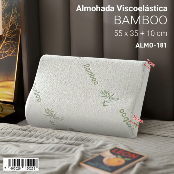 Almohada viscoelástica bamboo
