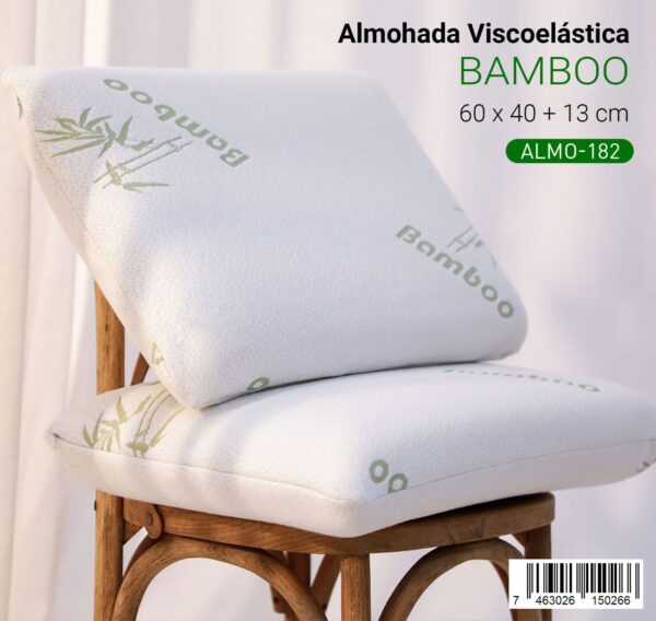 Almohada viscoelástica bamboo
