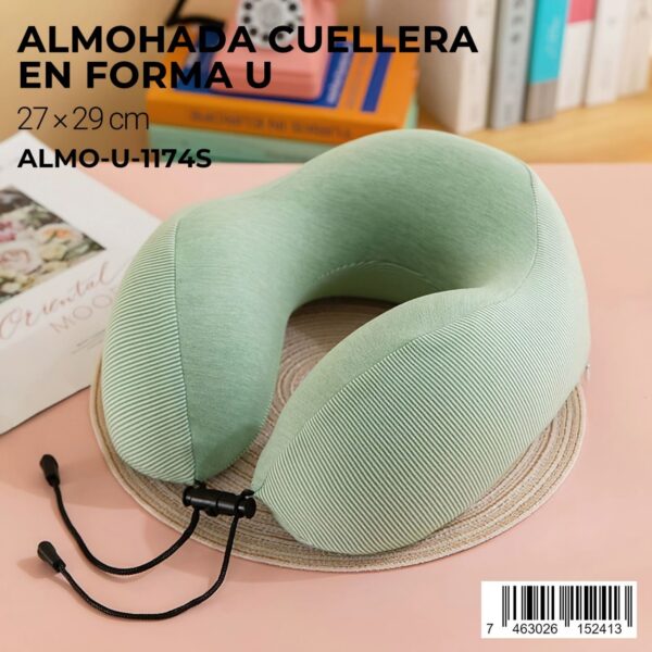 Almohada cuellera en forma de U - Imagen 4