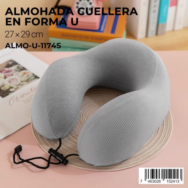 Almohada cuellera en forma de U