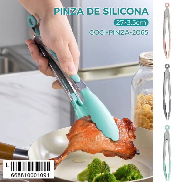 Pinza de silicona