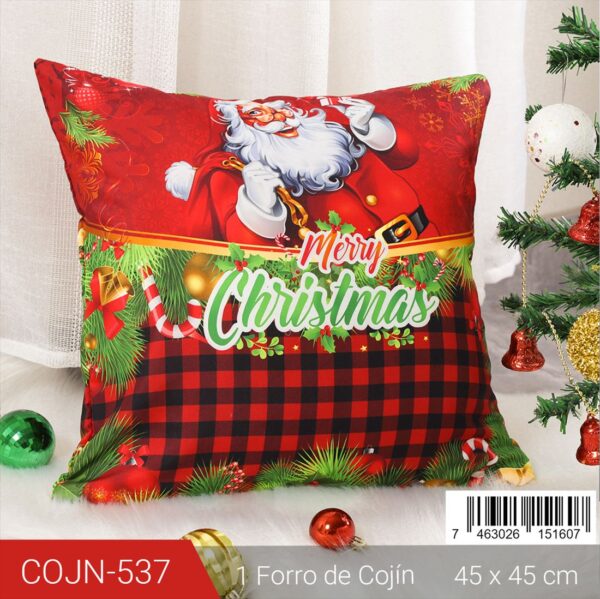 Forro de cojín navideño - Imagen 9