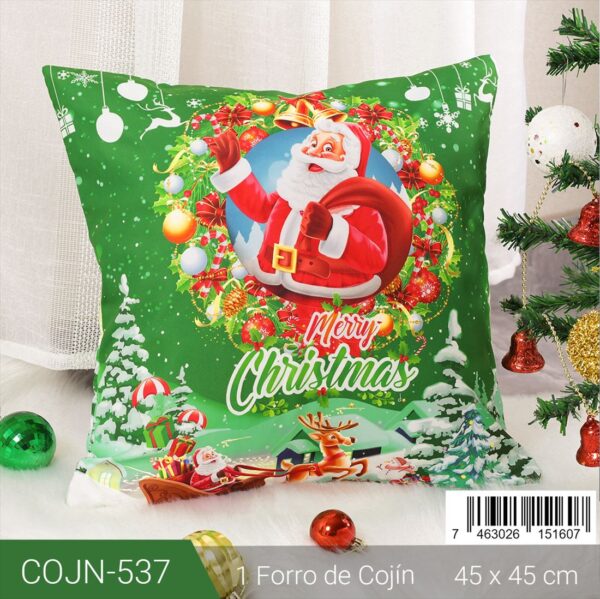 Forro de cojín navideño - Imagen 8