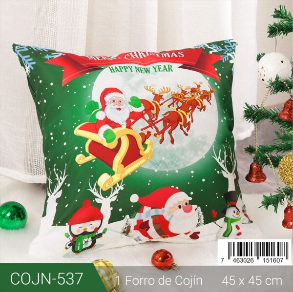 Forro de cojín navideño - Imagen 10