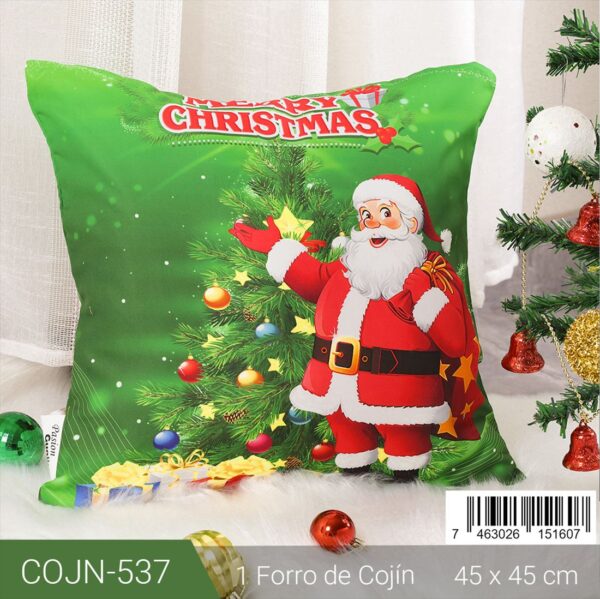 Forro de cojín navideño