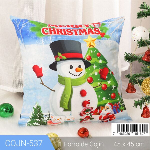 Forro de cojín navideño - Imagen 5