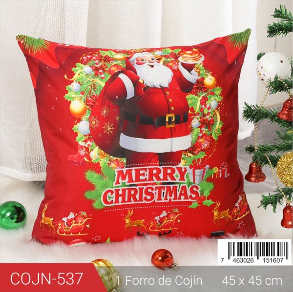Forro de cojín navideño - Imagen 6