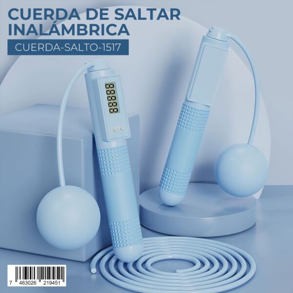 Cuerda de saltar inalámbrica