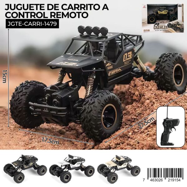 Carro todoterreno a control remoto