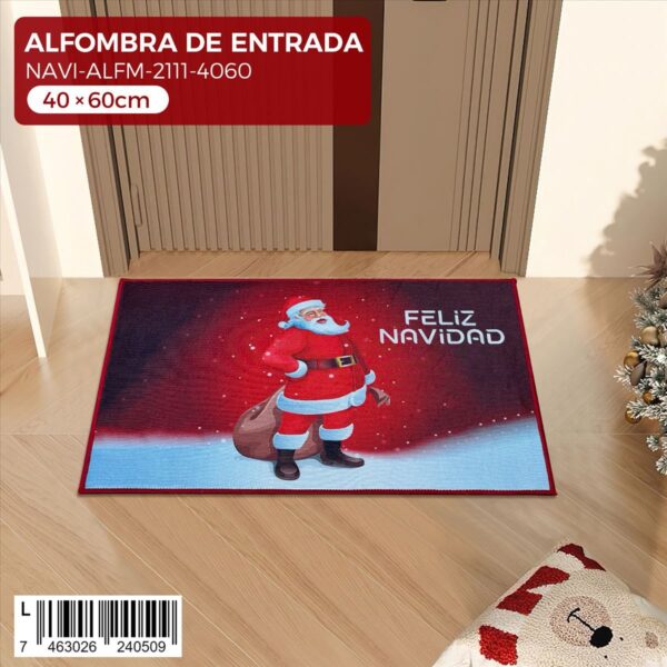 Alfombra de entrada navideña - Imagen 6
