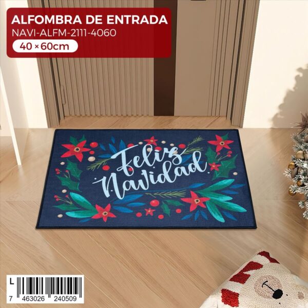 Alfombra de entrada navideña - Imagen 7