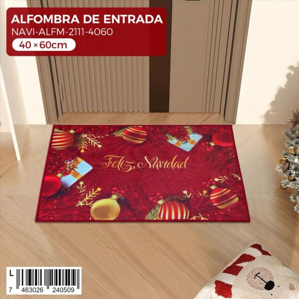 Alfombra de entrada navideña - Imagen 11