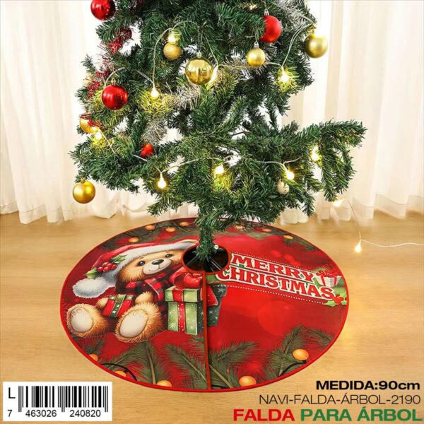 Falda de árbol de navidad - Imagen 7