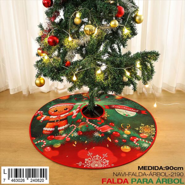Falda de árbol de navidad - Imagen 8