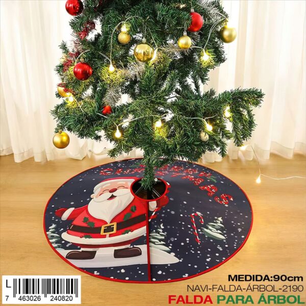 Falda de árbol de navidad