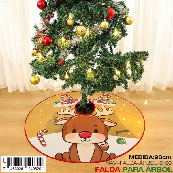 Falda de árbol de navidad - Imagen 2