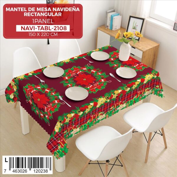 Mantel de mesa navideño - Imagen 4
