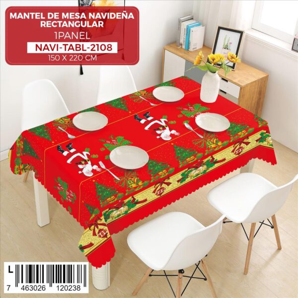 Mantel de mesa navideño - Imagen 3