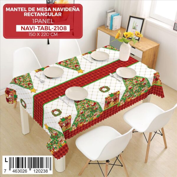Mantel de mesa navideño - Imagen 5