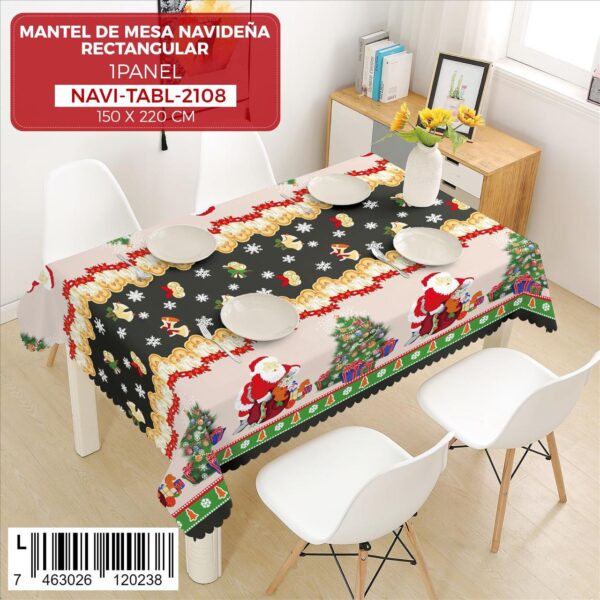 Mantel de mesa navideño - Imagen 6