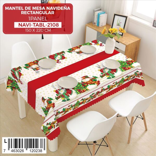 Mantel de mesa navideño - Imagen 8