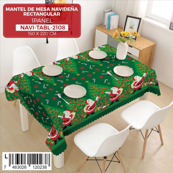Mantel de mesa navideño - Imagen 9