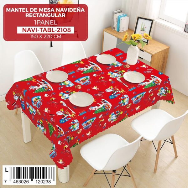 Mantel de mesa navideño - Imagen 10