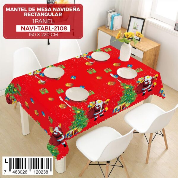 Mantel de mesa navideño - Imagen 11