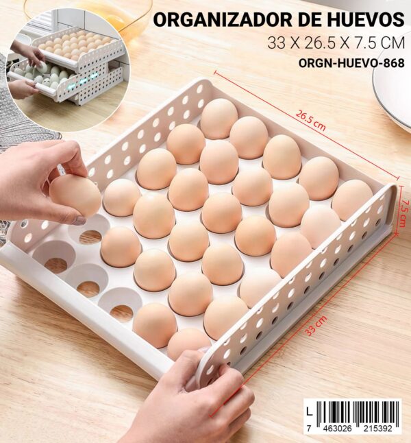 Organizador de huevos